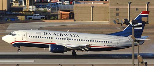 US Airways 737-3G7 N154AW, October 26, 2010